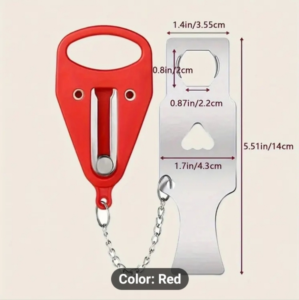 ☆aPortable Security Door Lock for Home, Travel & Hotel, Or Any Other  Room☆